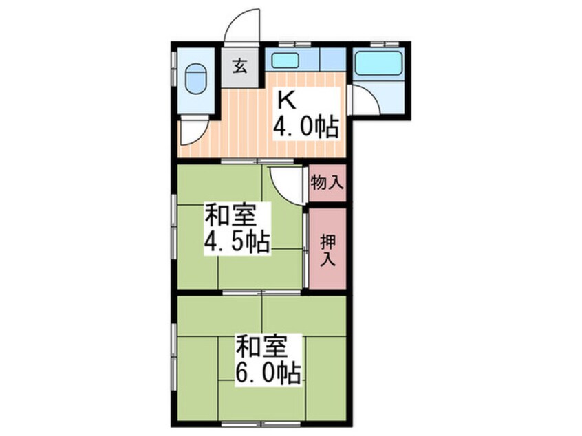 間取図 誠和荘