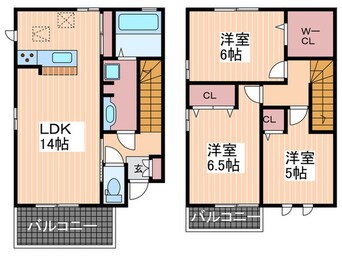 間取図 オズマント　B棟