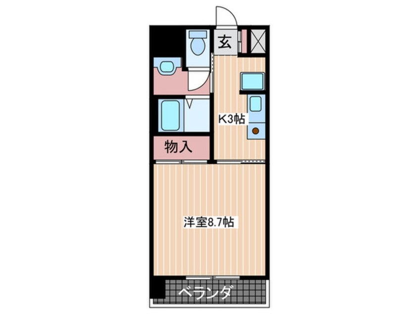 間取図 ア－バンハ－ト大手町