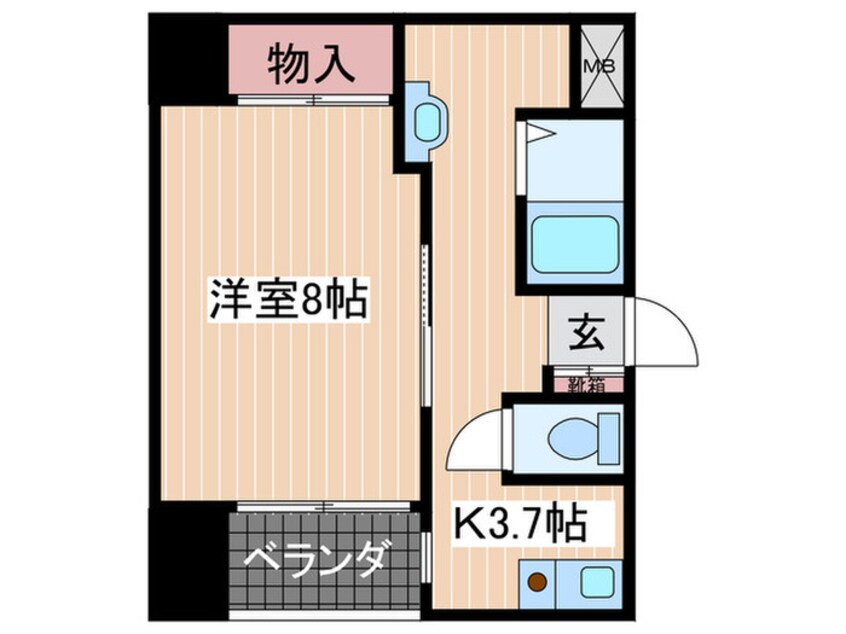 間取図 ア－バンハ－ト大手町