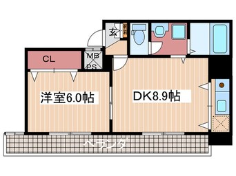 間取図 ゴ－ルド　パブリック