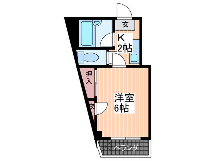 間取図 オラシオンビル(4F)