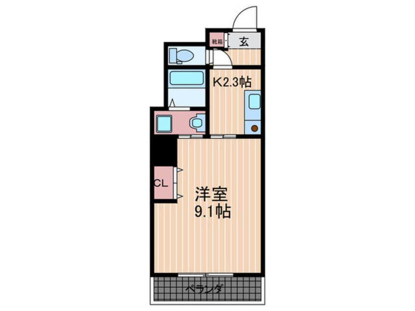 間取図 メゾン大野