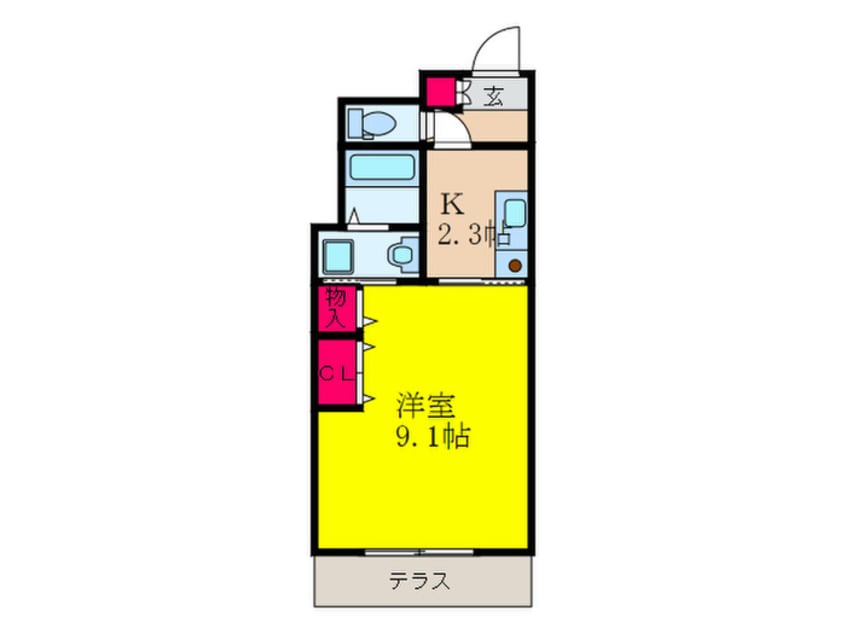 間取図 メゾン大野