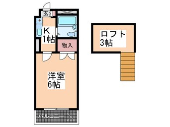 間取図 ラ・サバンナ三宅