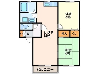 間取図 パ－クハイツ野田Ａ棟