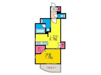 間取図 ヴィラ博丈