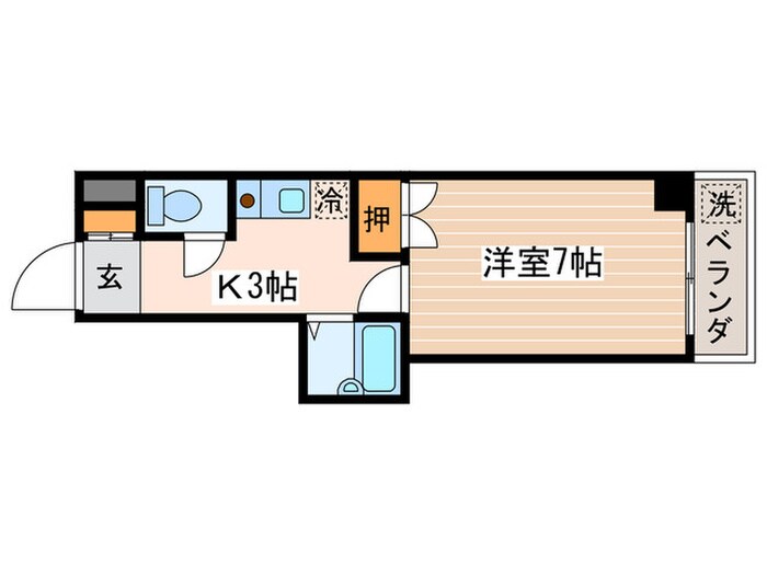 間取り図 トロ－ル吉島