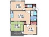 アイユ－ビル 3LDKの間取り