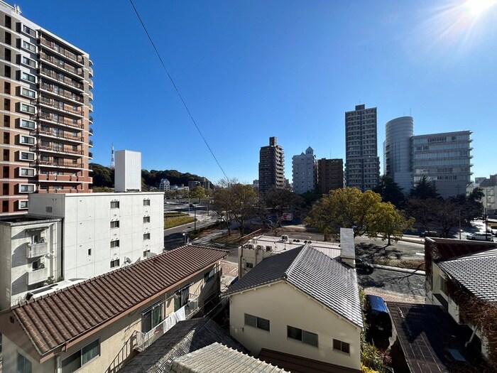 室内からの展望 平崎ビル