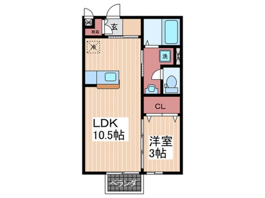 間取図 ルミエル