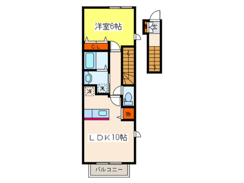 間取図 クラ－ル