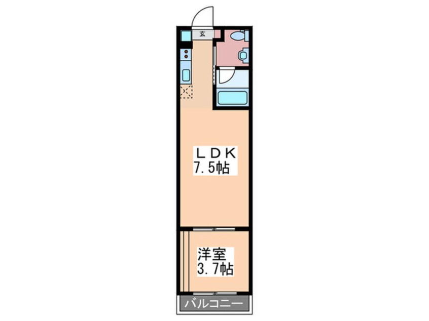 間取図 エストレビータ