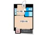 にしたやビル 1Kの間取り