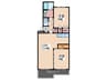 第３桂マンション 2LDKの間取り