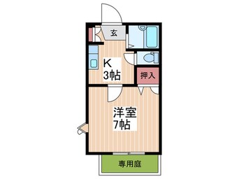 間取図 アヴニ－ルＢ棟