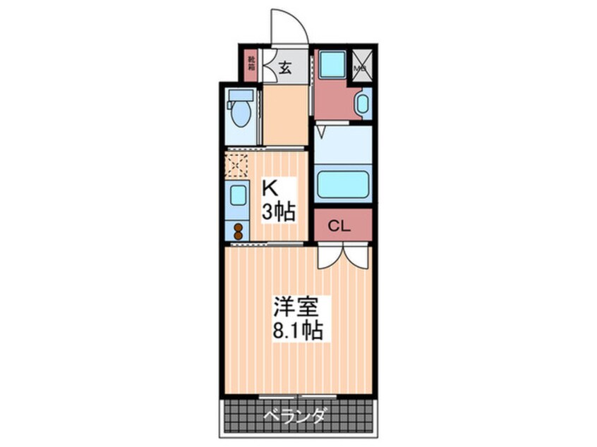 間取図 ソフィアコ－ト光町
