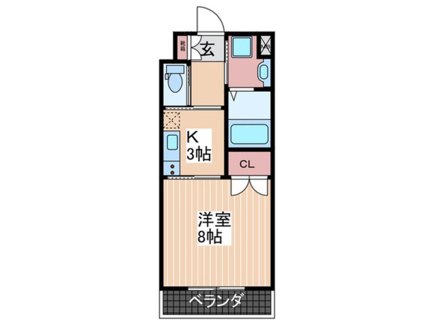 間取図 ソフィアコ－ト光町