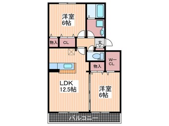 間取図 アム－ル祇園