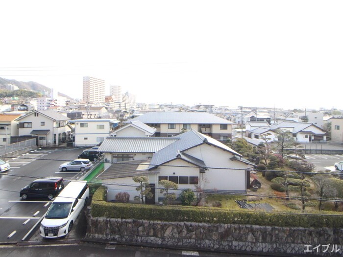 室内からの展望 山根マンション