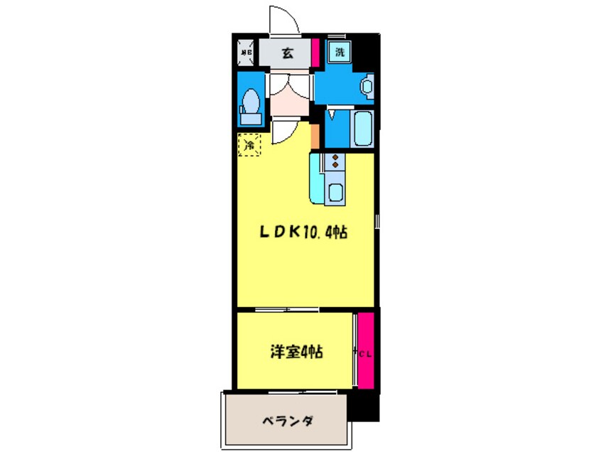 間取図 サンビレッジ鶴見