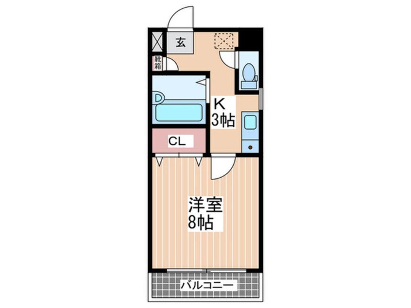 間取図 横川マンション