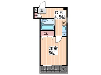 間取図 横川マンション