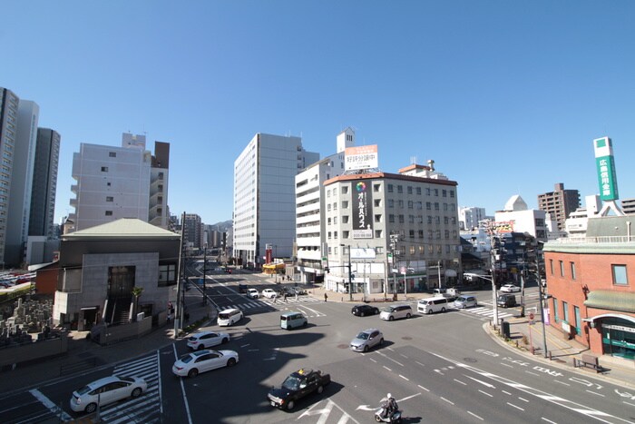 室内からの展望 ワセダビル