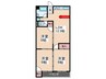 舟入南マンション（403） 3LDKの間取り