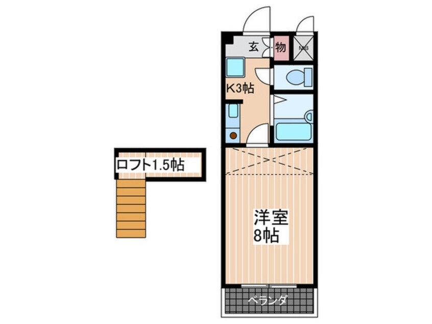 間取図 レジデンス京才