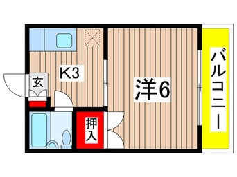 間取図 関本マンション