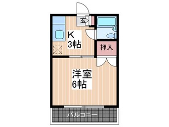 間取図 関本マンション