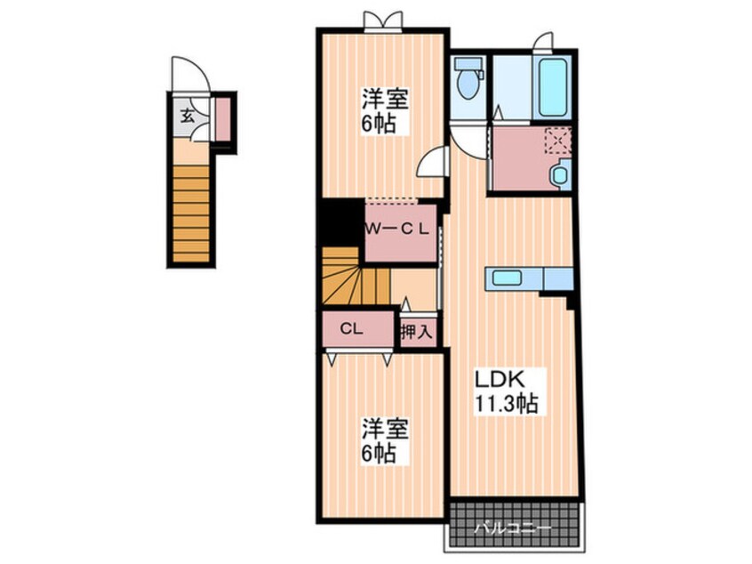 間取図 サクラ