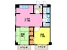 Ｈ・Ｔビル 2LDKの間取り