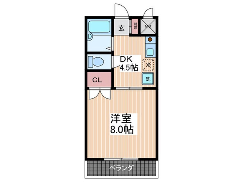 間取図 サンライフ古川Ⅰ