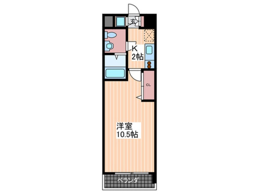 間取図 ウェスティン鉄砲町