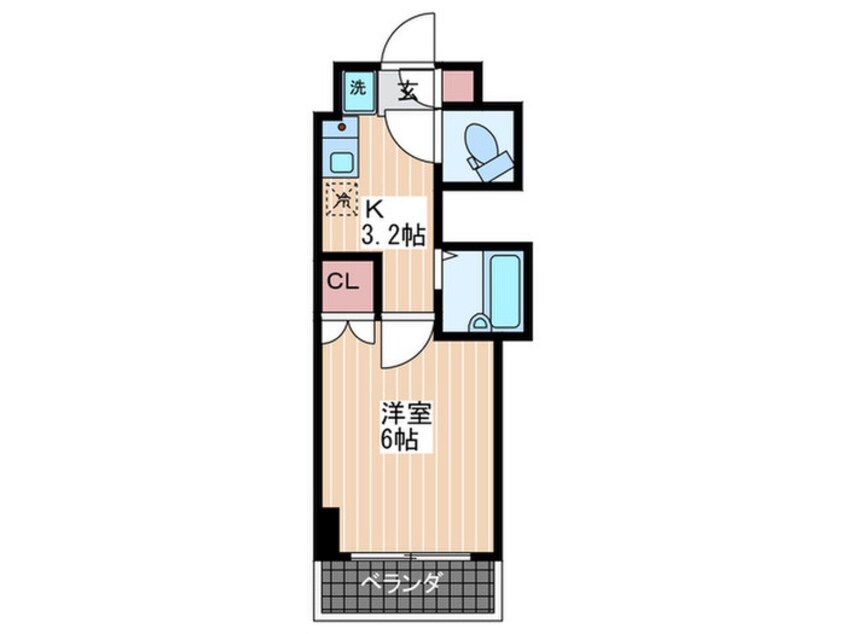 間取図 稲田第一ビル