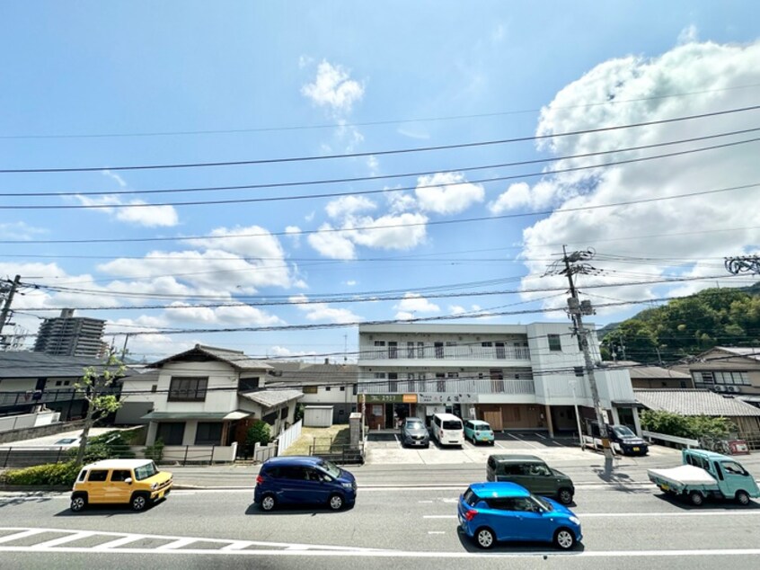 室内からの展望 稲田第一ビル