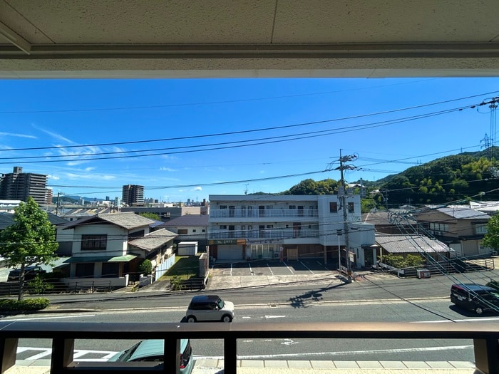 室内からの展望 稲田第一ビル