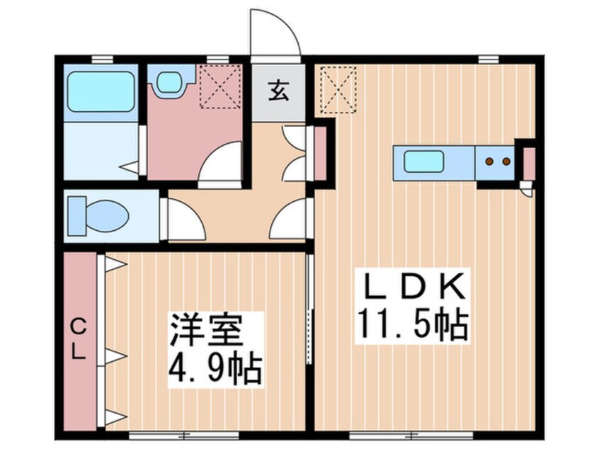 間取図 SDハイツ