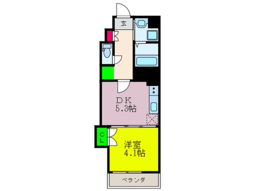 間取図 フォルシア大手町