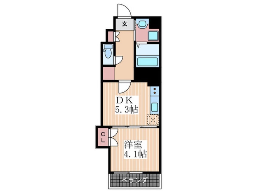 間取図 フォルシア大手町