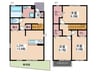 プライマリー 3LDKの間取り