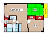 ウインド－東野 2LDKの間取り