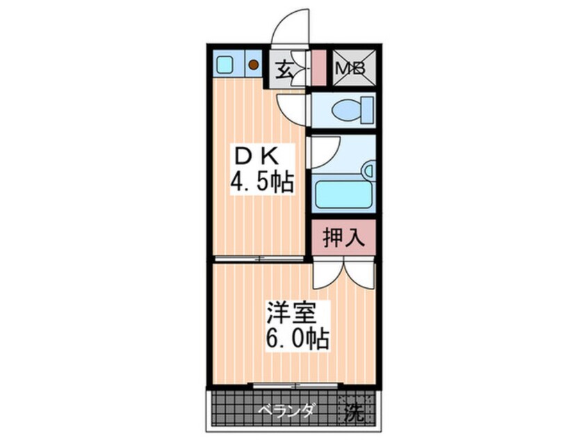 間取図 モイトラビル