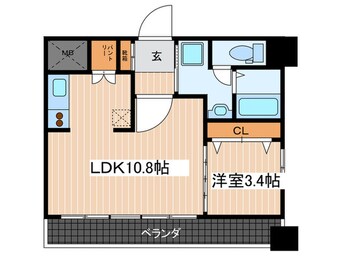 間取図 ペルソナ大手町