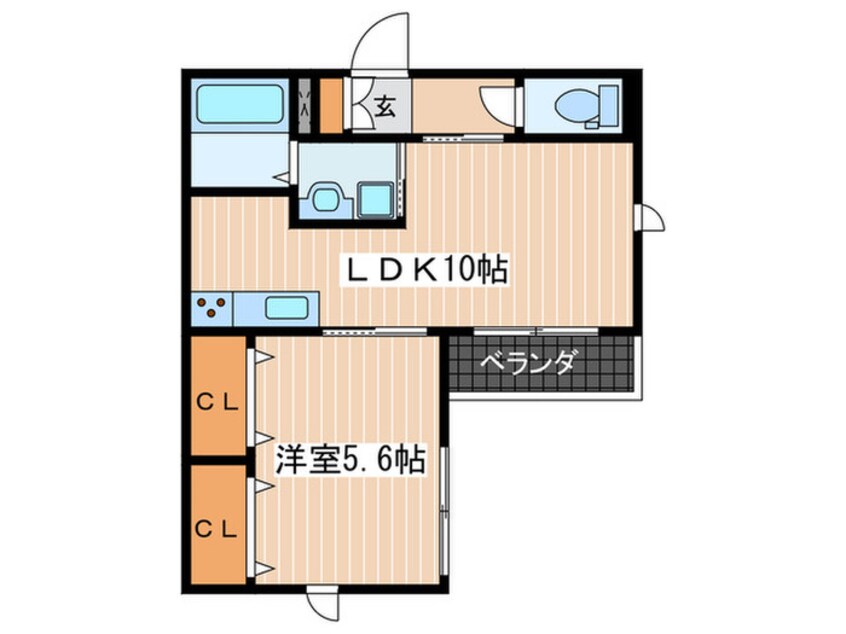 間取図 ジョイア白島