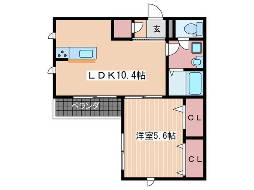 間取図 ジョイア白島