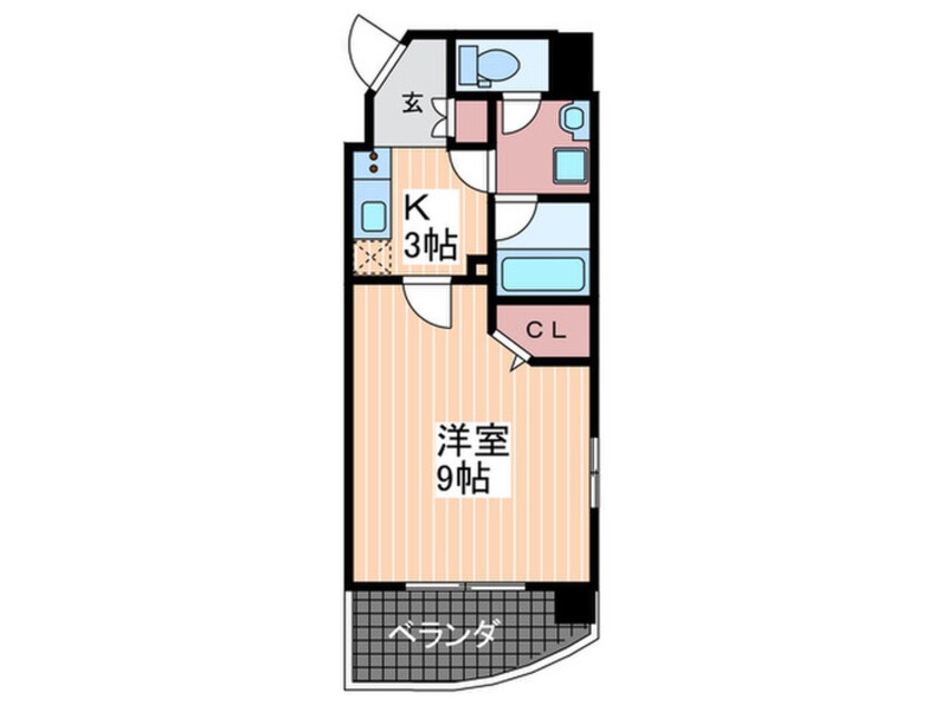 間取図 ライフメント堺町Ⅱ