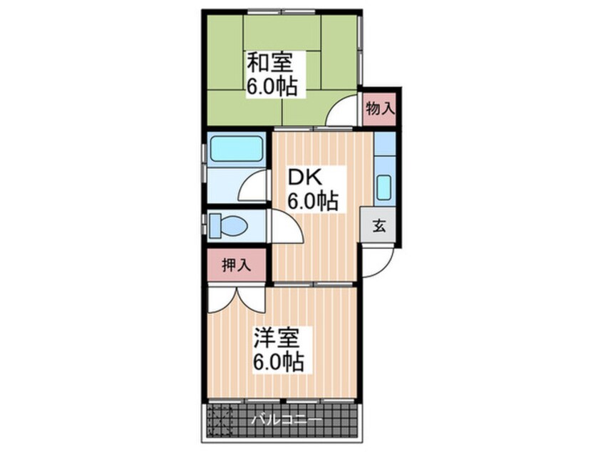 間取図 佐藤マンション